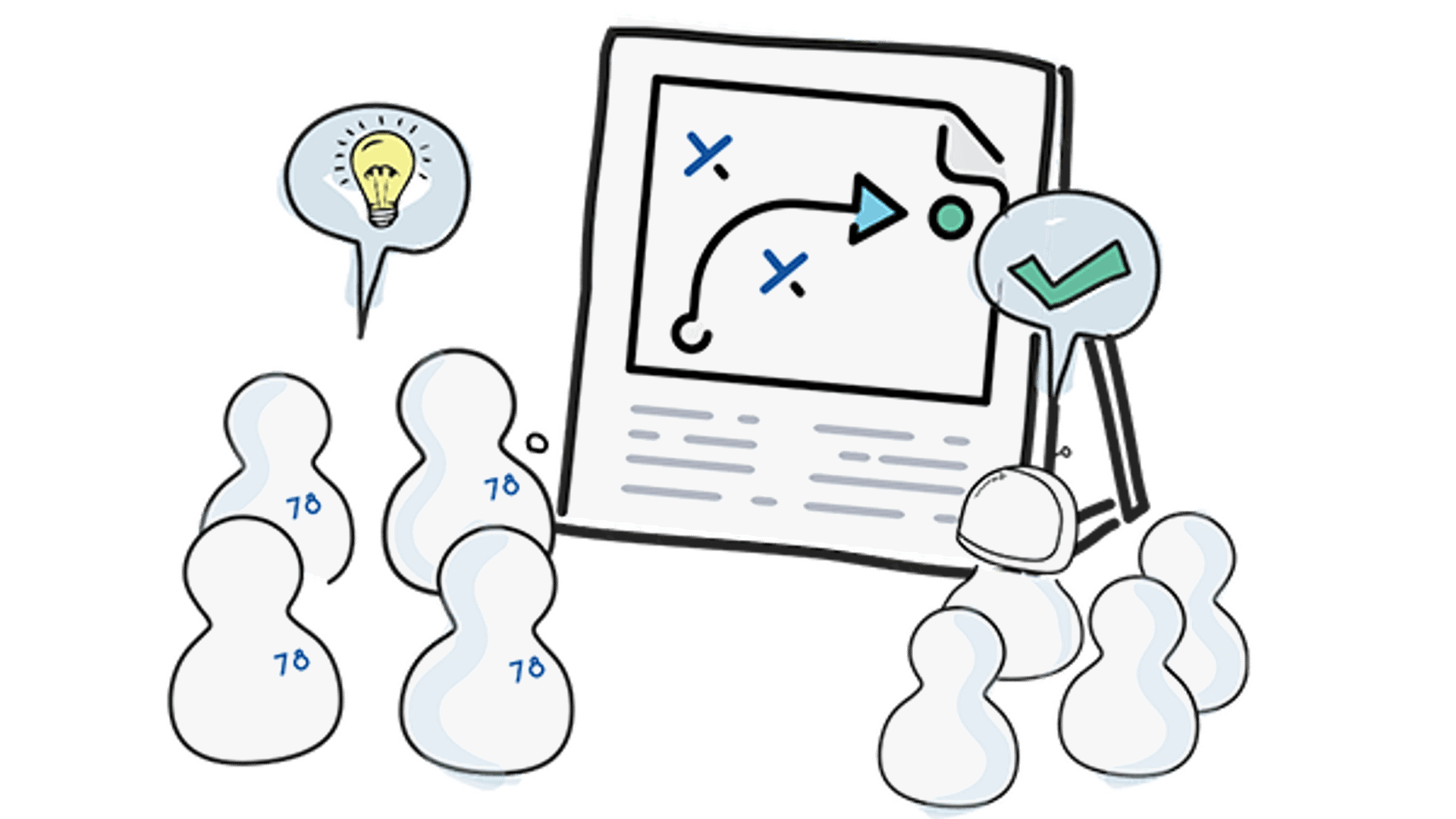 People discussing digital strategy